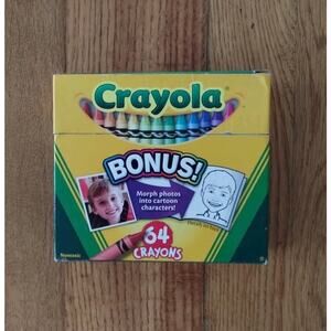 Crayola Crayons 64Count Sharpener 2010 Story Studio - Retired Colors - Dandelion
